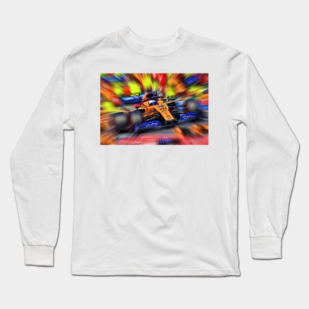 Sainz ! Long Sleeve T-Shirt by DeVerviers